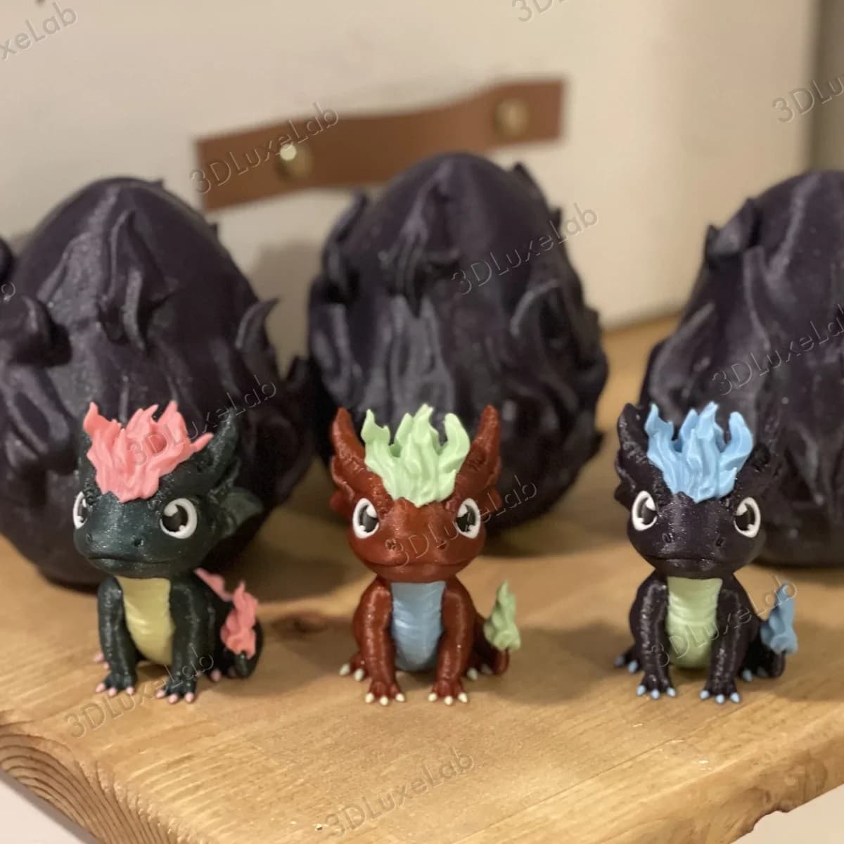 Dragon Eggs with Glow-in-the-Dark Hatchlings