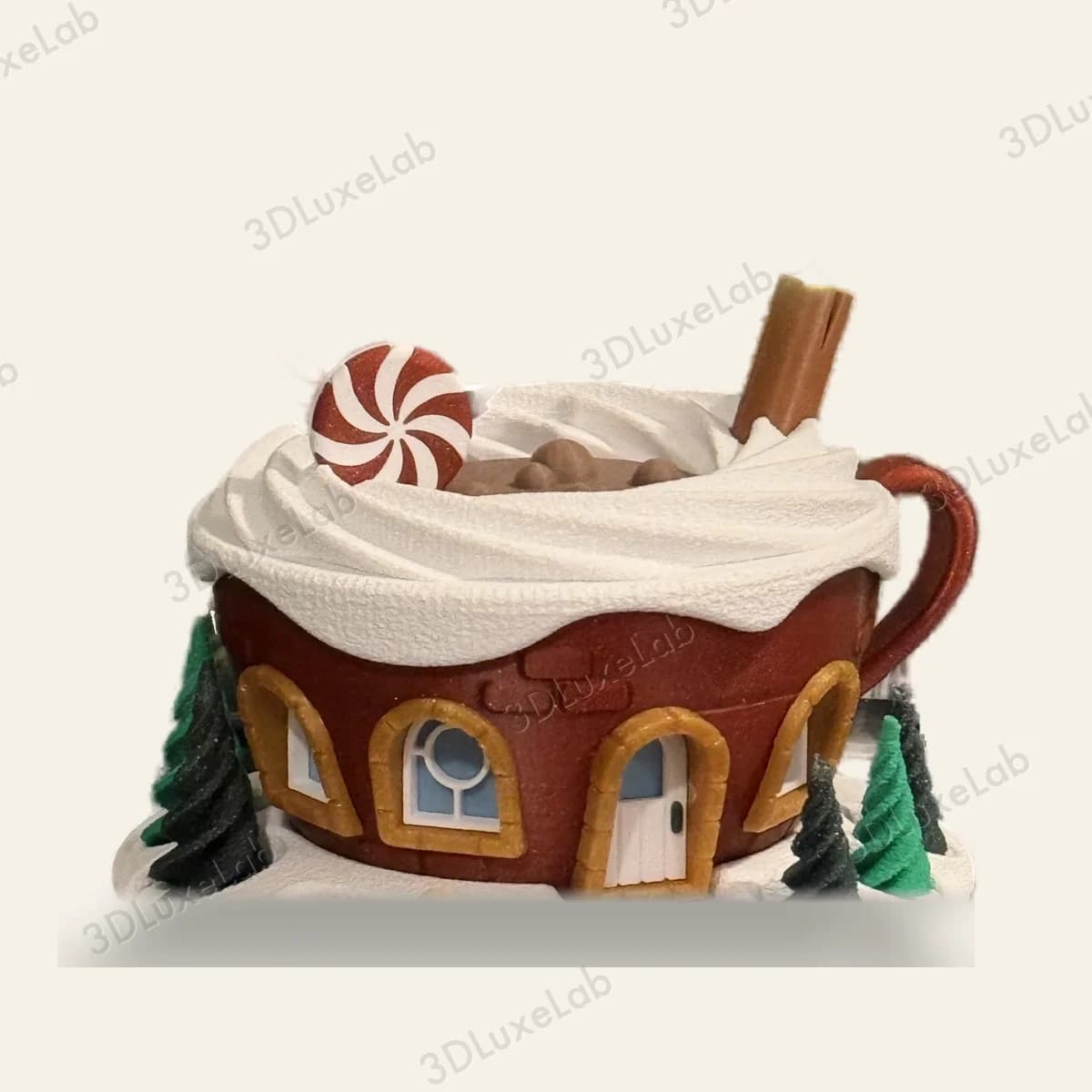 Christmas Village Fairy Houses