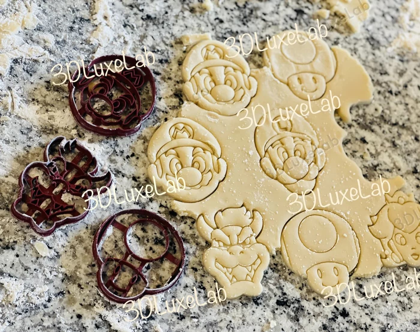 Super Mario Cookie Cutter Set