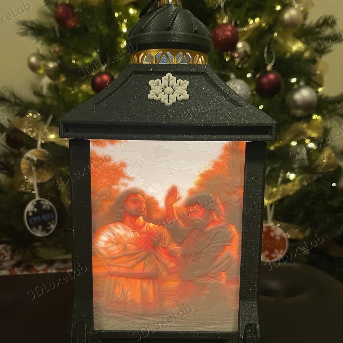 Lithophane Lantern view 3
