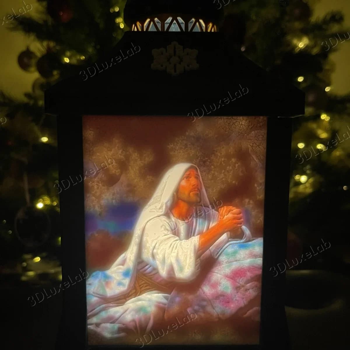 Lithophane Lantern view 2